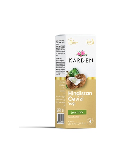Karden Hindistan Cevizi Yağı 20 ML