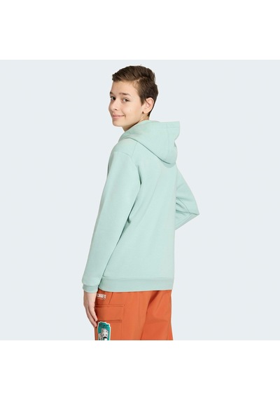 Adidas K Minecraft Mt Çocuk Yeşil Sweatshirt Kv6480