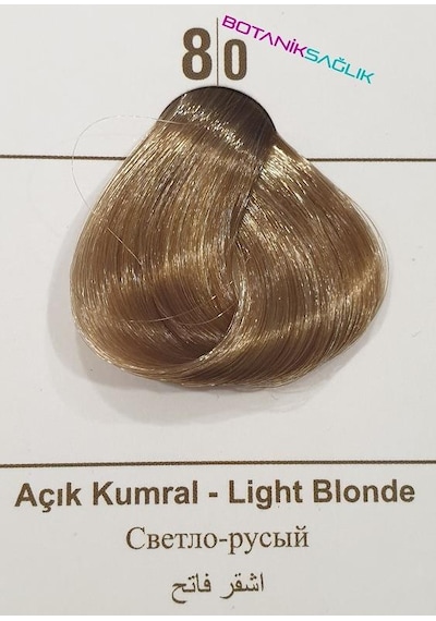 Saç Boyası Set - 8.0 Açık Kumral