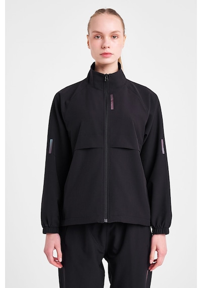 Lescon Kadın Fermuarlı Sweatshirt 25n-2135 Siyah