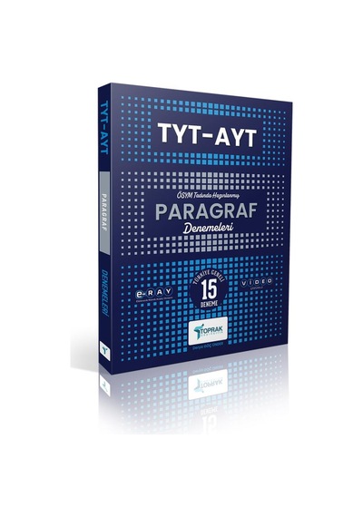 Toprak 2025 Tyt Ayt Paragraf 15 Deneme