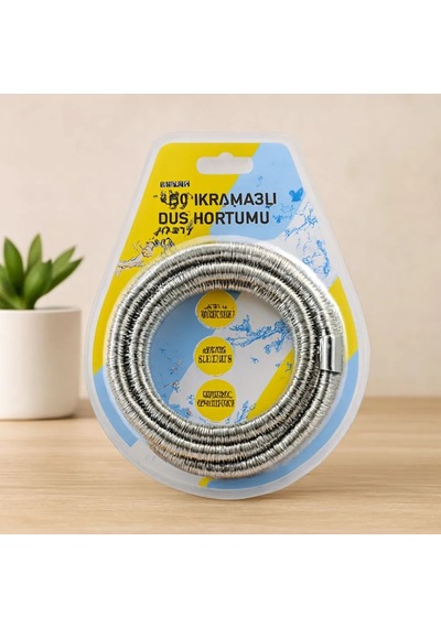 Jenerik 150 Cm Metal Duş Hortumu 360 Döner Çok Renkli