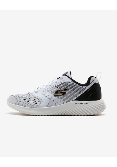 Skechers Bounder Verkona Erkek Ayakkabı 232004-wbk Beyaz