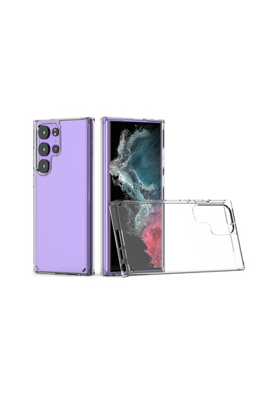 Samsung Galaxy Uyumlu S23 Ultra Kılıf Zore Korumalı Kalın Coss Kapak