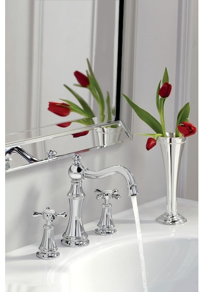 Moen Weymouth Krom İki Saplı Yüksek Arklu Geniş Banyo Bataryası, Diğer