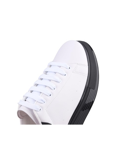 Andre Erkek Sneaker - Beyaz Sıyah Siyah
