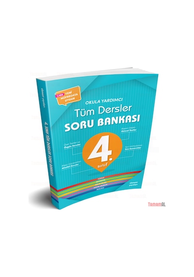 4.Sınıf Tüm Ders Soru Bankası Türkçe Mat Fen Bil Sos