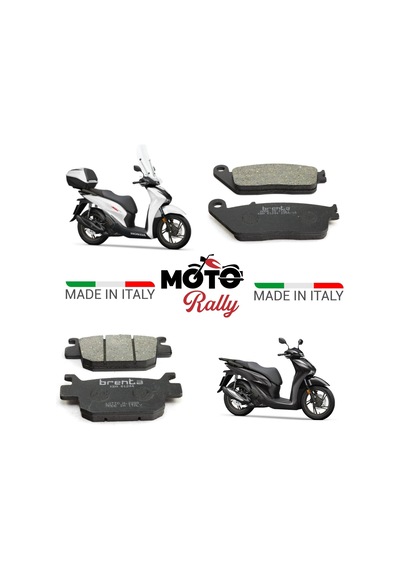 Honda Sh 125i Fren Balata Takımı Ön Ve Arka Brenta
