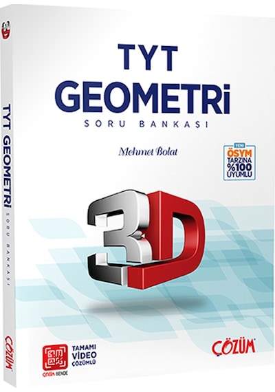3D Yayınları Tyt Geometri 3D Soru Bankası