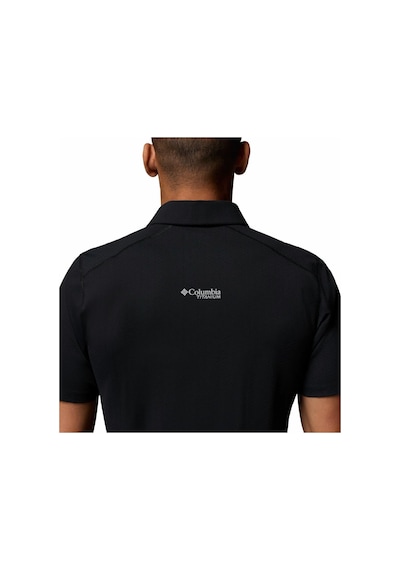 Columbia Diamond Peak Pro Erkek Kısa Kollu Polo Tişört-9220 Siyah