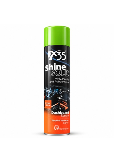Fx35 Shine Bold Torpido Parlatıcı Sprey 600 Ml Kokusuz Ekstra Parlaklık Ve Uv Koruma 1
