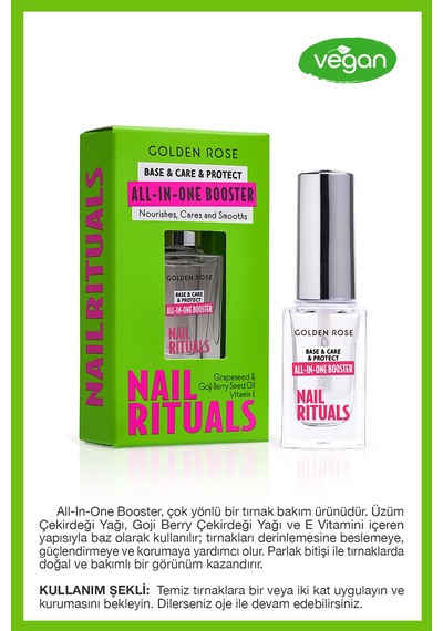 Nail Rituals All-in-booster - Besleyici Ve Koruyucu Tırnak Cilası