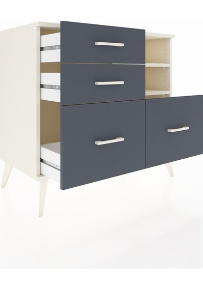 Hyperion Şifonyer 2 Raflı 4 Çekmeceli 88x44x80 Aytaşı-aytaşı/antrasit Aytaşı/antrasit Hyperion Şifonyer 2 Raflı 4 Çekmeceli 88x44x80 Aytaşı-aytaşı/antrasit Aytaşı/antrasit