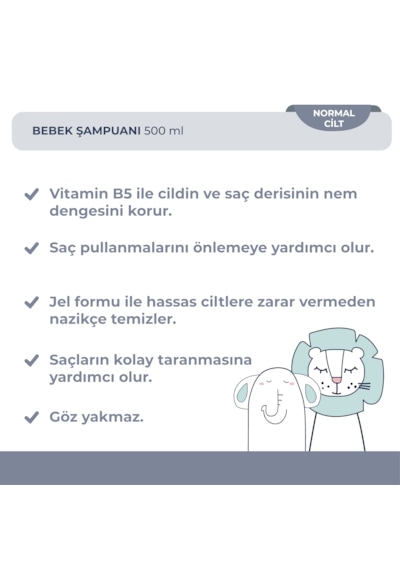 Bambino Bebek Şampuanı 500 Ml