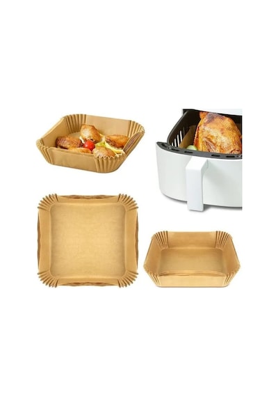 Orret Home Aırfrey Pişirme Kağıdı,xl,xxl Aırfreyler İçin Parşömen Kağıdı,sıvıya Ve Yağa Dayanıklı Sıc