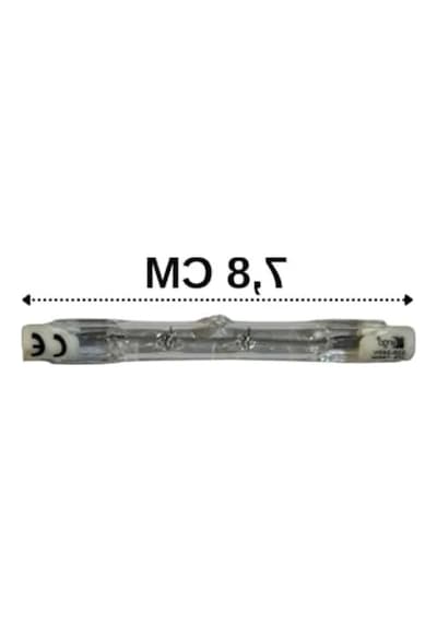 150w Dim Edilebilir Halojen Ampul, 78mm 2 Adet
