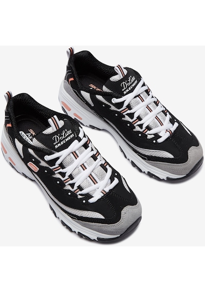 Skechers D'Lites - New Journey Kadın Siyah Sneakers 11947 Bkwg Siyah Skechers D'Lites - New Journey Kadın Siyah Sneakers 11947 Bkwg Siyah