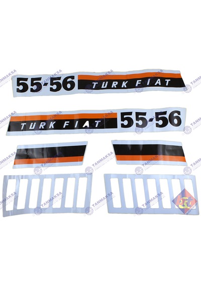 Türk Fiat 55-56 Yan Yazı Takımı