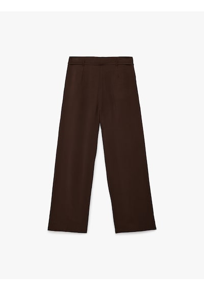 Koton Modal Kumaş Beli Bağcıklı Geniş Paça Palazzo Pantolon Kahverengi 6sak40225pw Kahve Koton Modal Kumaş Beli Bağcıklı Geniş Paça Palazzo Pantolon Kahverengi 6sak40225pw Kahve