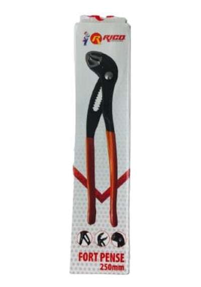 Rico 001-RC1913 Kraft Fort Pense Düğmeli No:10 Papağan Ağız 250 MM
