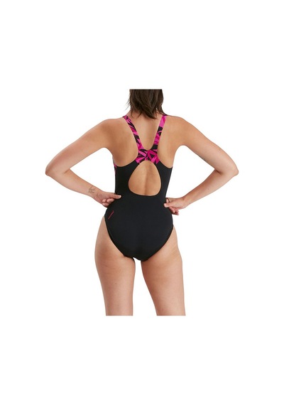 Speedo Hyper Boom Msbk Kadın Yüzücü Mayosu 8 13470g720 Siyah 001