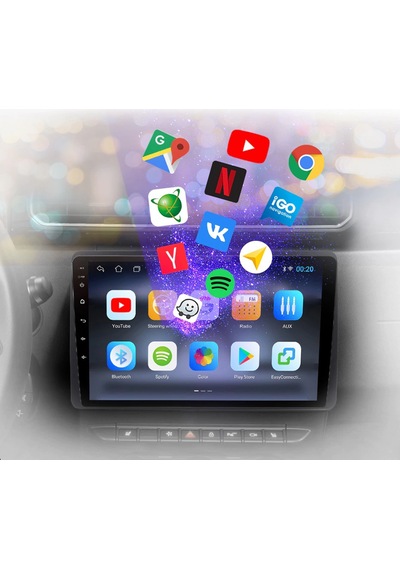 Dacia Yeni Duster Android 2gb/32gb Multimedya 2018 2024 10 İnc Hd