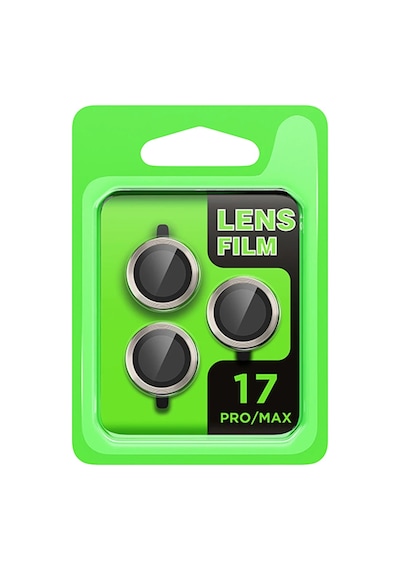 Apple İphone 17 Pro Raze Metal Kamera Lens - Gri Belirtilmemiş