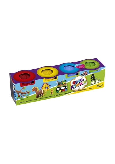Nc-4105 Oyun Hamuru Maxi 4'lü Çok Renkli