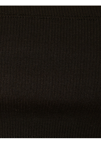 Koton Crop Atlet İnce Askılı Siyah 1yal38078ık