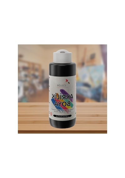 Siyah Akrilik Boya 120 Ml 0,15 L