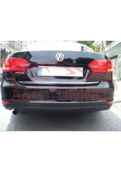 Volkswagen Jetta Krom Bagaj Alt Çıta Formlu 2011-2014 Paslanmaz Ç