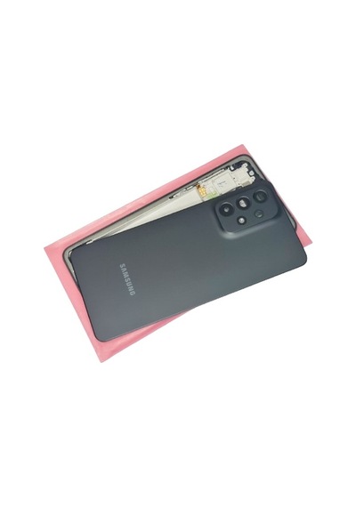 Samsung Galaxy Uyumlu A33 Kasa Arka Pil Batarya Kapağı Siyah