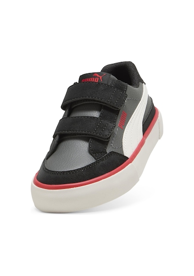 Puma Court Classic Vulc Kids V Siyah Erkek Çocuk Sneaker 000000000102714551 Siyah-fume