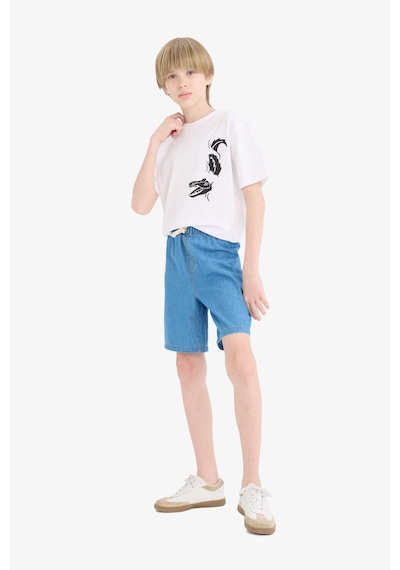 DeFacto Erkek Çocuk Jean Şort D8575A825SMNM28