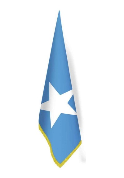 Somali Bayrağı - Ofis-makam-toplantı Odaları - Saçaklı Makam Bayrağı 1