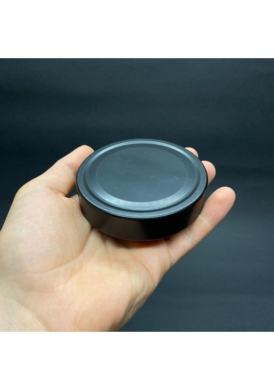 Vmga Premium Amber Cam Kavanoz - Siyah Metal Kapaklı, Hava Geçirmez - Mum Yapımı, Krem Ve Kozmetik İçin Lüks Saklama Kabı Çok Renkli