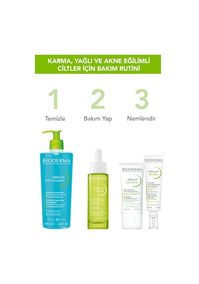 Bioderma Sebium Yağlı ve Akneli Ciltler İçin Sivilce Karşıtı Serum 30 ML
