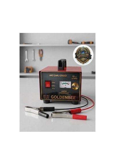 Tr Goldenbee Profesyonel Akü Şarj Cihazı 12 Volt 30 Amper 5 Yıl