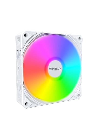 Lexroo E28 Argb 120 Mm Kasa Fanı, Gelişmiş Soğutma Verimliliği İçin 28 Mm Kalınlığında Fan Standart