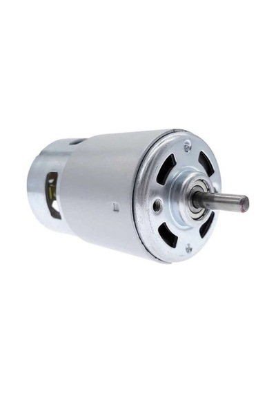 Rs775 Dc Motor 24v 15000rpm Yüksek Hız Tork Çift Bilyalı Rulman Matkap Torna Cnc Router Motor Dairesel Testere Düşük