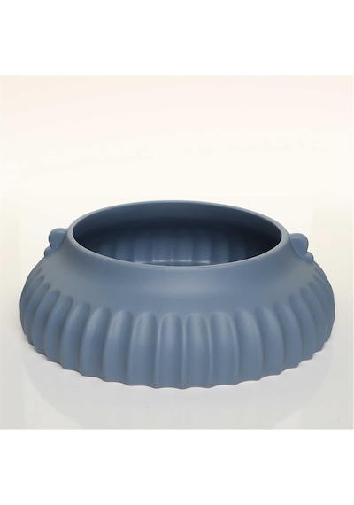 Vitale Bowl Mavi Vazo 33 33 10 Cm Ak.jl0045 Renkli