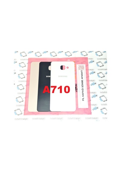 Samsung Uyumlu Galaxy A7 2016 (A710) Arka Pil Batarya Kapağı - (275892013)