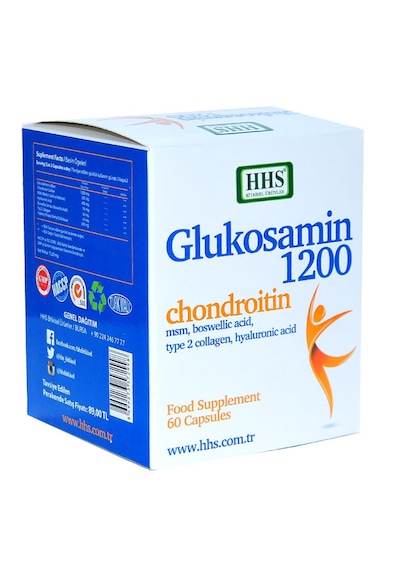Glukosamin Chondroitin Msm Collagen Boswelic 1200 MG 60 Kapsül
