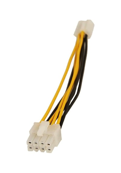 ATX 4 Pin 8 Pin Güç Kablosu 4 Pin Dişi 8 Pin Erkek Anakart CPU