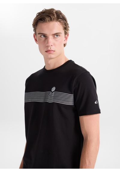 Discovery Expedition Siyah Pamuk Karışımlı T-shirt D6sm-tst3723