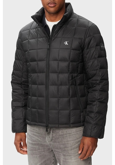 Calvin Klein Kapitoneli Dik Yaka Su İtici Mont Lv04rg506gub1 Erkek Mont Lv04rg506g Ub1 Siyah