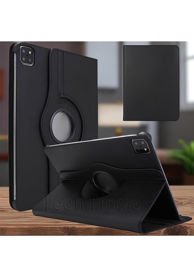 Apple İpad Pro 11 2020 2.nesil Kılıf 360 Dönebilen Standlı Pu Deri Kılıf Kapaklı Kılıf