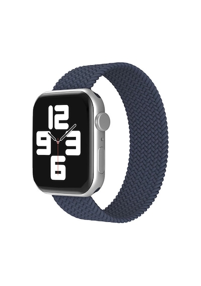 Apple Watch 38mm Uyumlu Ayarlı Solo Silikon Kordon - Lacivert