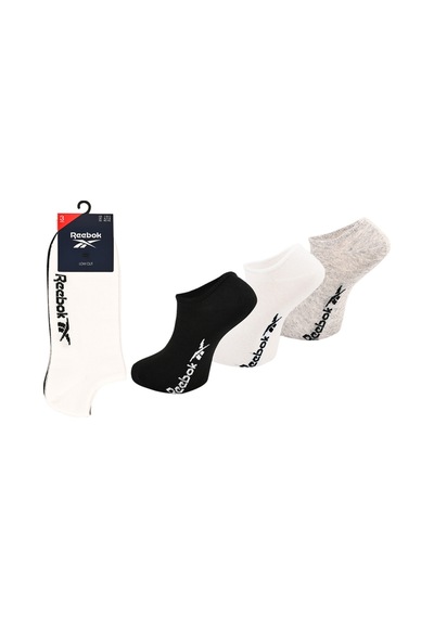 Reebok R0253 Found Lowcut Beyaz Unisex Çorap Beyaz-grı-sıyah