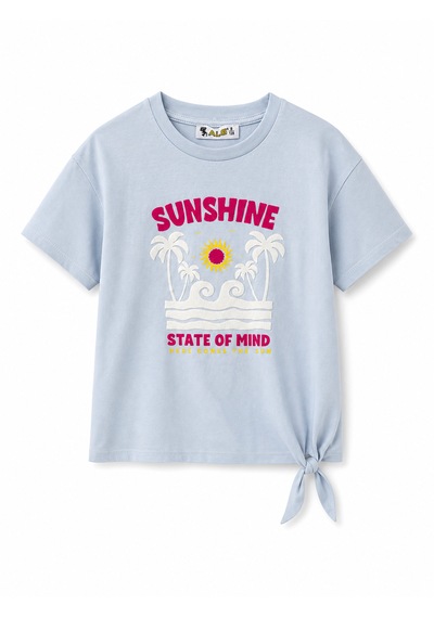 Baby Lory Kids Store Sunshıne Yazılı T-shirt Açık Mavi